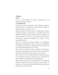 Decreto Reglamentario N° 305/2014 de la Ley N° 10.155