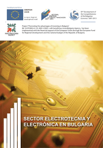 sector electrotecnia y electrónica en bulgaria