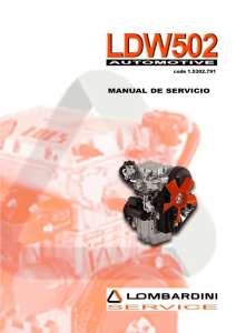 manual de servicio - lombardini service
