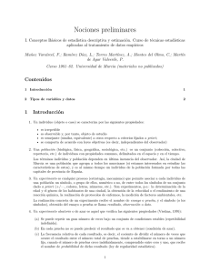 Nociones preliminares - Universidad de Murcia