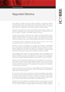 Seguridad Eléctrica - Colegio de de Instaladores Electricistas de Chile
