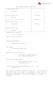 2009 TSPR 154 - Portal de la Rama Judicial