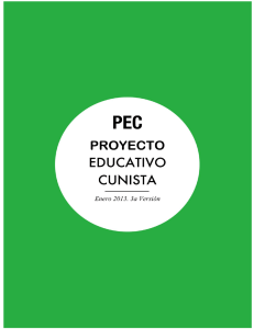 Proyecto Educativo Cunista - Corporación Unificada Nacional de