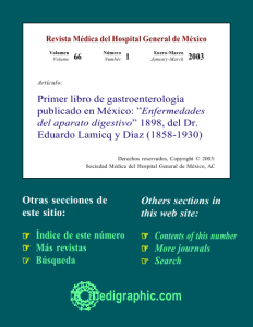 Primer libro de gastroenterología publicado en