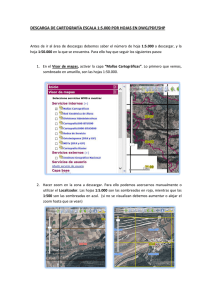 descarga de cartografía escala 1:5.000 por hojas en dwg/pdf/shp