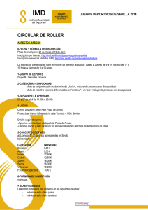CIRCULAR DE ROLLER