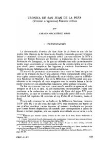 Crónica de San Juan de la Peña (Versión aragonesa)