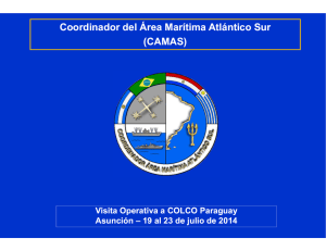 Coordinador del Área Marítima Atlántico Sur (CAMAS) Coordinador