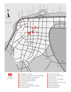 Mapa Bolivar Casco Historico