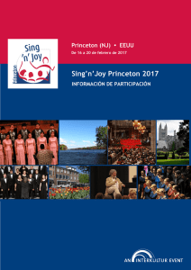 Sing`n`Joy Princeton 2017