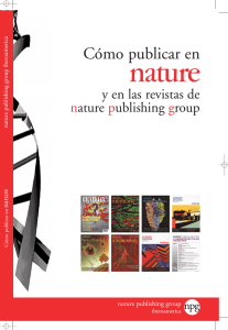 Nature Publishing Group Iberoamerica