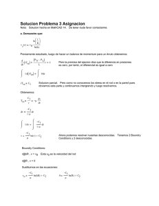 Solucion Problema 3 Asignacion ( ) ( ) ( )