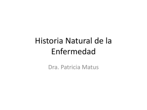 2. Historia Natural
