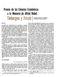 Premio de las Ciencias Económicas a la Memoria de Alfred Nobel: