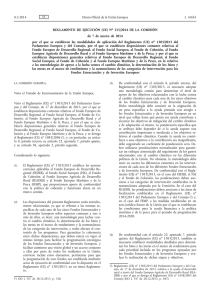 Reglamento de Ejecución (UE) no 215/2014 de la Comisión, de 7