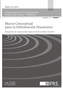 Marco Conceptual para la Información Financiera