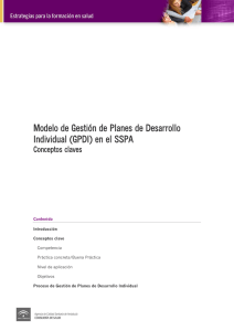 Modelo de Gestión de Planes de Desarrollo Individual (GPDI) en el