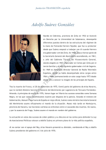 Adolfo Suárez - Fundación Transición Española