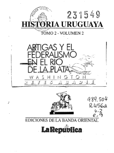 HISTORIA URUGUAYA TOMO 2 - VOLUMEN 2 ARTIGAS Y EL