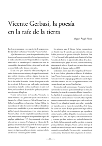 Vicente Gerbasi, la poesía en la raíz de la tierra