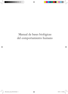 Manual de bases biológicas del comportamiento humano