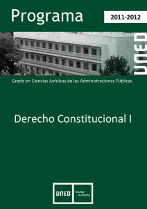 Derecho Constitucional I