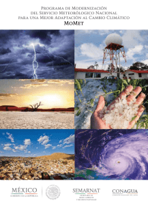 Programa de Modernización del Servicio Meteorólogico Nacional