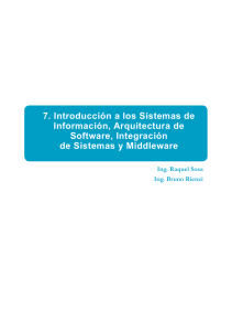 7. Introducción a los Sistemas de Información, Arquitectura de