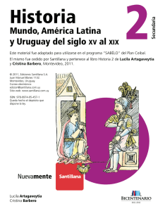 Mundo, América Latina y Uruguay del siglo XV al XIX