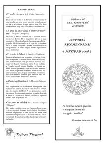 Lecturas recomendadas - IES Ramón y Cajal. Albacete