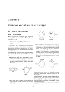 Cap4. Campos variables en el tiempo - Universidad del Bío-Bío