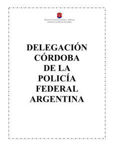 delegación córdoba de la policía federal argentina