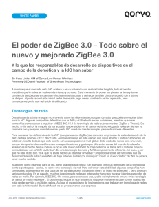 El poder de ZigBee 3.0 – Todo sobre el nuevo y mejorado ZigBee 3.0