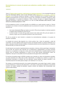 Recomendaciones - Agencia Española de Consumo, Seguridad