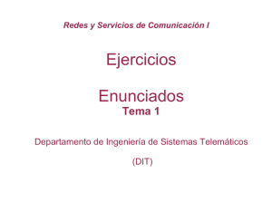 Redes y Servicios de Comunicación I