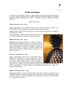 El Mes del Agave - Capella Hotels and Resorts