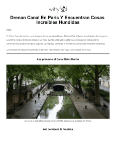 Drenan Canal En París Y Encuentran Cosas Increíbles