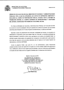 MINISTERIO DE HACIENDA Y ADMINISTRACIONES PÚBLICAS