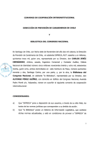 DIRECCIÓN DE PREVISIÓN DE CARABINEROS DE CHILE Y