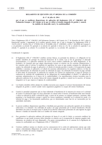 Reglamento de Ejecución (UE) no 809/2014 de la - EUR-Lex