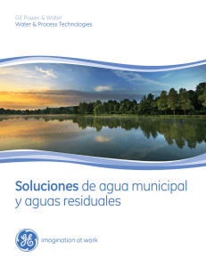 Soluciones de agua municipal y aguas residuales