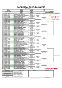 Masculino - Rafa Nadal Tour by MAPFRE