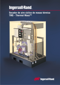Secador de aire cíclico de masas térmica TMS