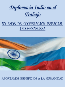 50 Años de Cooperación Indo-Francesa