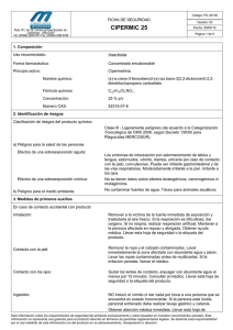 Cipermic 25 - Laboratorios Microsules