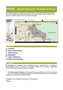 Descargar PDF de Ayuda - Sistema de Información Geográfico