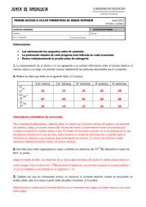 CONSEJERÍA DE EDUCACIÓN PRUEBA ACCESO A CICLOS