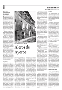 Aleros de Ayerbe - Diario del AltoAragón