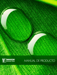 manual de producto - Nikken | Latinoamerica