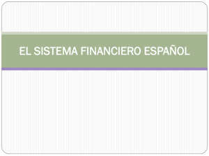 el sistema financiero español